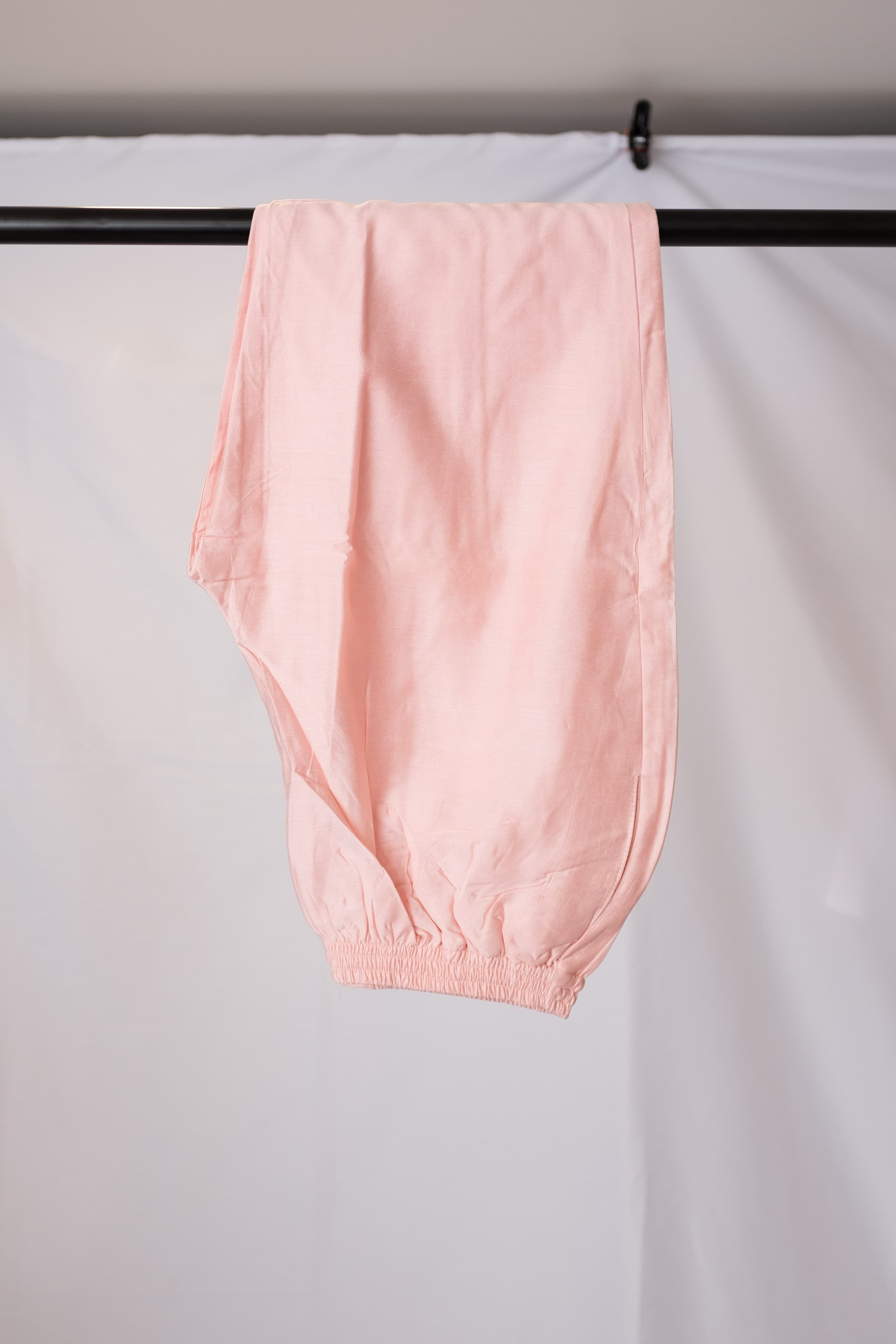 Baby Pink Chanderi Salwar Set