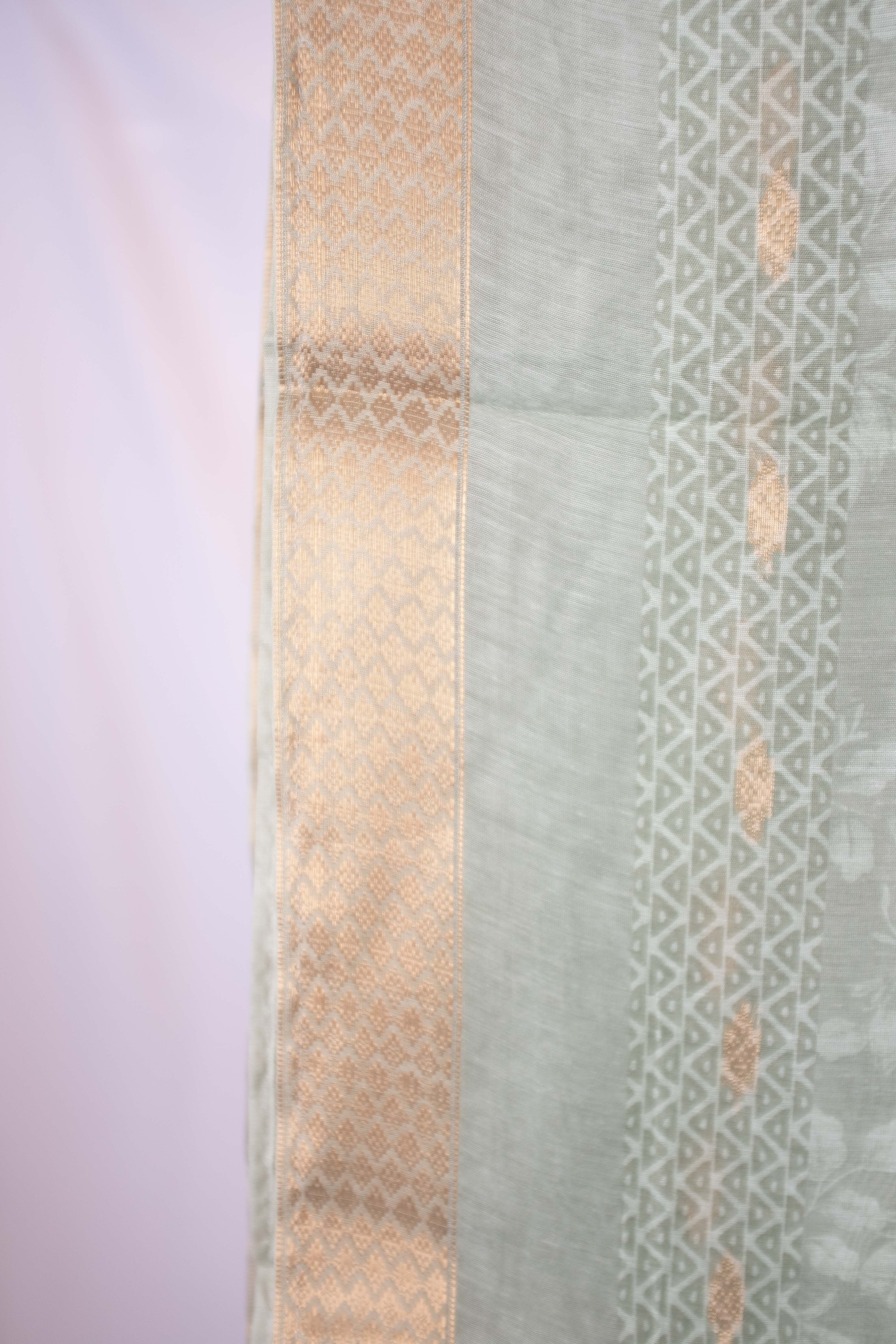 Mint Green Chanderi Salwar Set