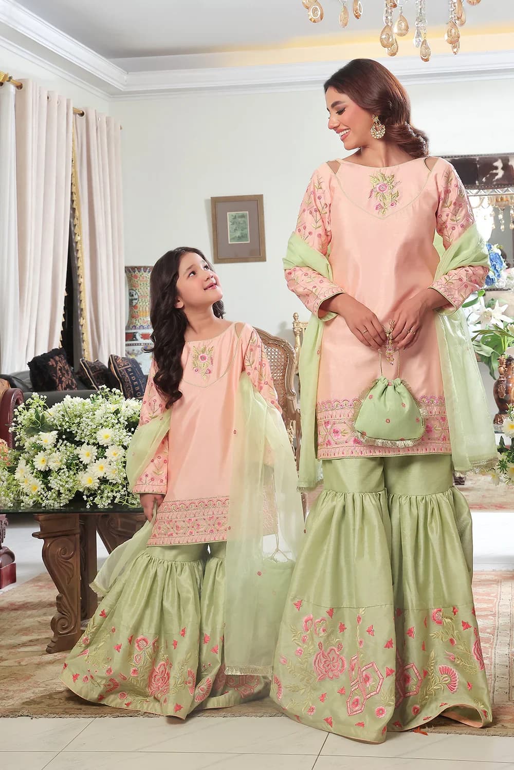 Ready to Wear Gharara 3 Piece Set